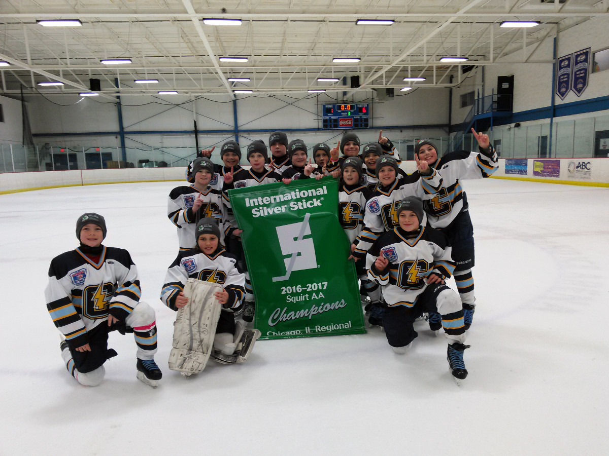 2016 Silver Stick Squirt AA Champions Northwest Chargers