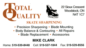 Total Quality Skate Sharpening